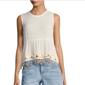 Like new RAGA tassel tank
